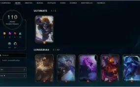 conta league of legends
