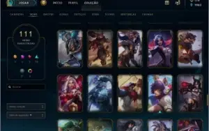 C.o.n.t.a Lol Level 96 // 113 Skin // Platina 3 //132 Champ