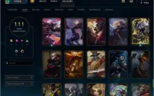C.o.n.t.a Lol Level 96 // 113 Skin // Platina 3 //132 Champ