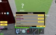 Conta de blox fruit gemada com 3 frutas permanentes