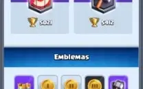 Conta clash Royale 4.5k gemas 1M de ouro
