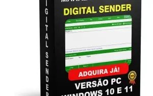 Digital Sender com Rotação de Contas - Lic. Anual