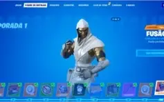 CONTA FORTNITE - PASSE COMPLETO + 1550 V BUCKS
