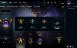 CONTA PRATA 2 COM 30 PDL , 112 CHAMPS E 57 SKINS +2 ESPOLIOS