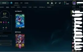 CONTA PRATA 2 COM 30 PDL , 112 CHAMPS E 57 SKINS +2 ESPOLIOS