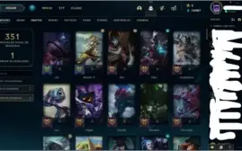 CONTA PRATA 2 COM 30 PDL , 112 CHAMPS E 57 SKINS +2 ESPOLIOS