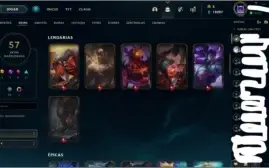 CONTA PRATA 2 COM 30 PDL , 112 CHAMPS E 57 SKINS +2 ESPOLIOS