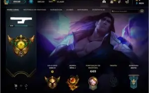CONTA LEAGUE OF LEGENDS (ATIVAS/INATIVAS)