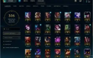 Vendo conta de Lol Prata 1