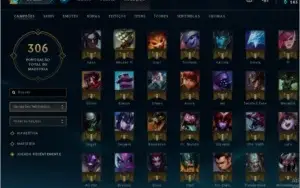 Vendo conta de Lol Prata 1