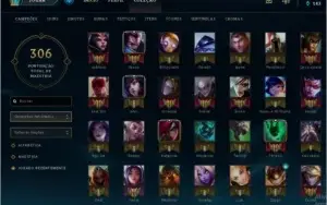 Vendo conta de Lol Prata 1