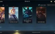 CONTA 85 SKINS; R$1800 GASTOS; DONO ÚNICO; 100K ESSENCIAS