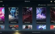 CONTA 85 SKINS; R$1800 GASTOS; DONO ÚNICO; 100K ESSENCIAS