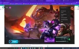 Conta LoL Platina 4 com MMR bom