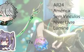 AR24 - Alhitham + Luz das Folhas + Keqing + 17 tiros