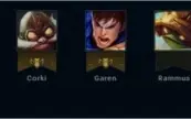 Conta LOL com corki Ufo + Ramunus Rei