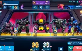 Mech Arena conta de 3k hangar e 10k de inventário