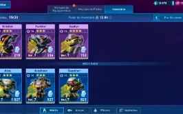 Mech Arena conta de 3k hangar e 10k de inventário