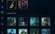 Conta League of Legends Full Acesso - 63 Champs e 18 Skins