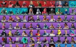 Conta de fortnite season 3 full