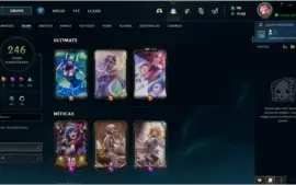Vendo Conta Mestre+200 Pdl,  246 Skins!