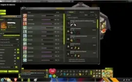 dofus Duas Conta Servido llyzaelle com Todos Os Dados equip