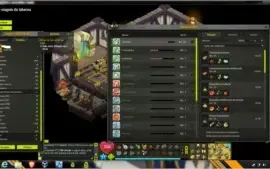 dofus Duas Conta Servido llyzaelle com Todos Os Dados equip