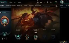 Platina 4 skin prestigio e 4 lendárias