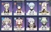 GENSHIN IMPACT - HU TAO, XIAO, ZHONGLI, VENTI, KLEE, MONA