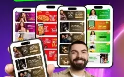 Bio estilo NETFLIX Imã de clientes