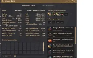 Conta Black Desert  648 GS MYSTIC/ STRIKER