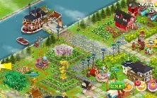 Conta de Hay Day, gigante e decorada!