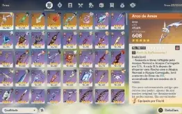 Conta Top Genshin Impact AR58 com 21T5 HuTao+Bis Xiao+Bis
