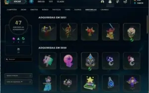Conta League of legends