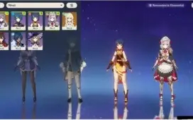 CONTA GENSHIN IMPACT - KEQING + OUTROS 4* [RANK 7]