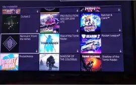 Conta PSN com vários jogos