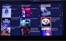 Conta PSN com vários jogos