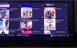Conta PSN com vários jogos