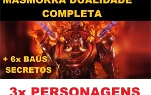 Dualidade Completa - 3x Personagens, 6x Baús Secretos