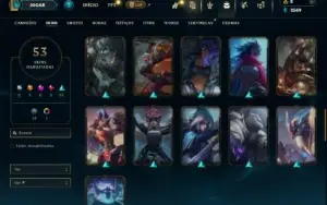Bronze 4 com 95 Champs e 53 Skins