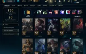 Bronze 4 com 95 Champs e 53 Skins