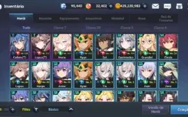 Conta Grand Chase Mobile Inicial
