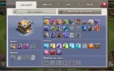 Conta clash of clans, CV11 com 4.000 gemas!!!