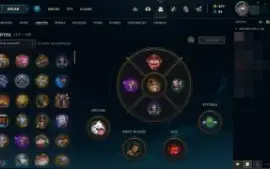 Conta League of Legends (Todos os Champs!) 5 Ultimates