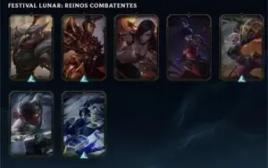 Conta - Coleção De Skins Vermelhas