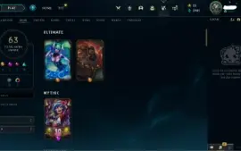 Conta LOL desde 2012 (skins também)