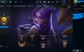 Conta de LoL main adc