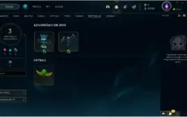ACC LOL - OURO 4 ( 70% WR / EMAIL N VERIF / 37K DE E.A)