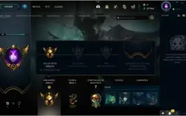 ACC LOL - OURO 4 ( 70% WR / EMAIL N VERIF / 37K DE E.A)