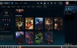 Conta Lol 96 skins e alguns RPs